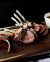 Grilled Rack of Lamb with Carmelized Onion Jam